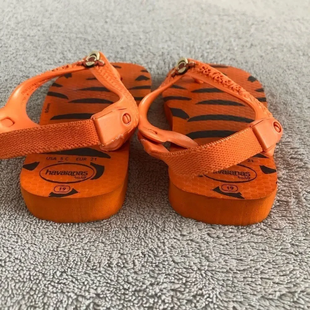 Havaianas Toddler Tiger Flip Flops